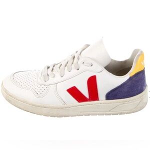 Veja White Red Purple Sneakers